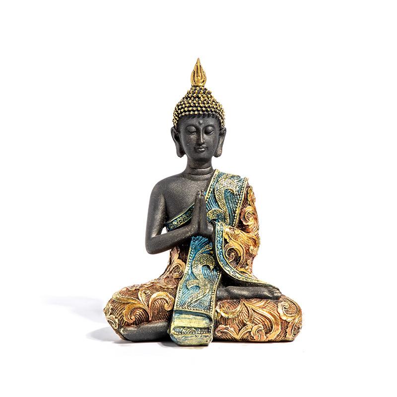 Thai Sitting Buddha Statue for Home Decor - FengshuiGallary
