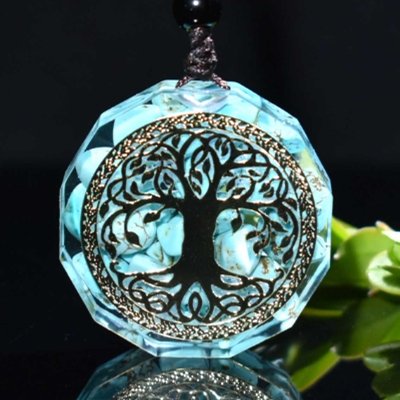 Tree Of Life Orgonite Chakra Energy Pendant Necklace - FengshuiGallary