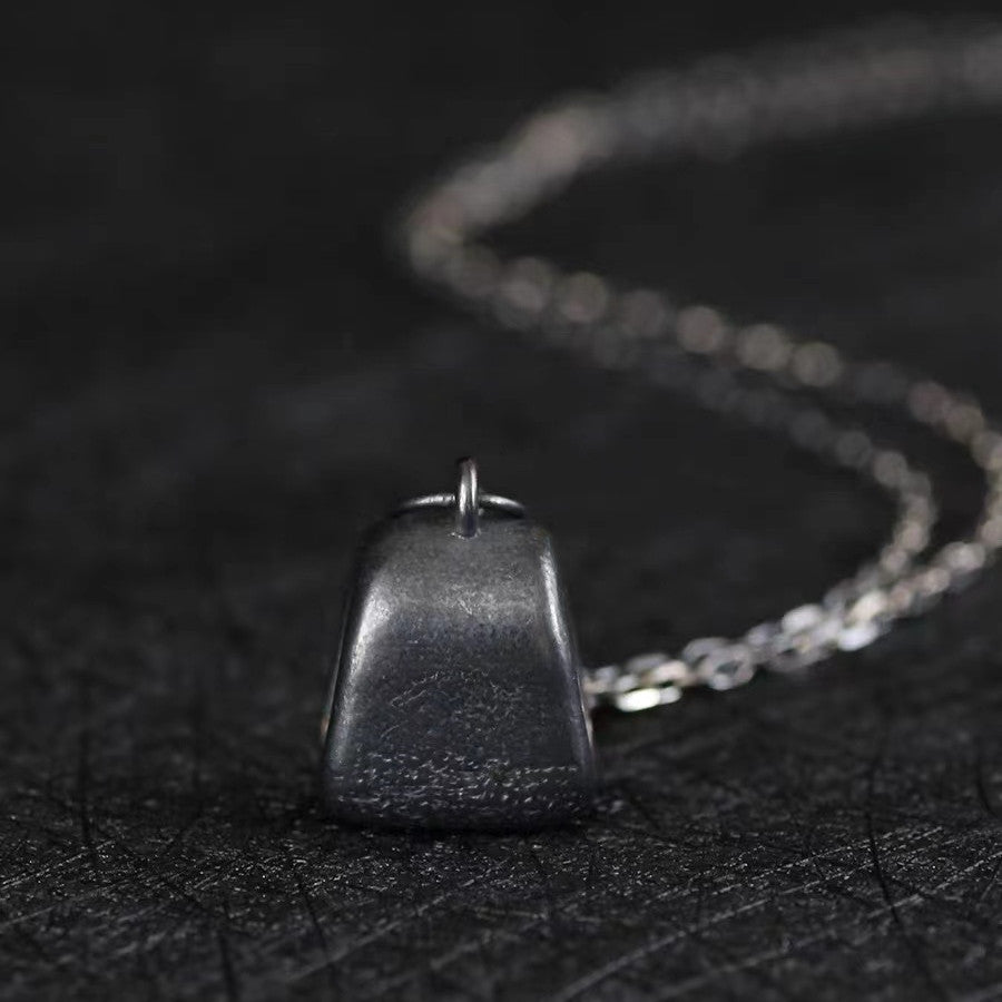 Vintage Buddha 925 Silver Pendant Necklace - FengshuiGallary