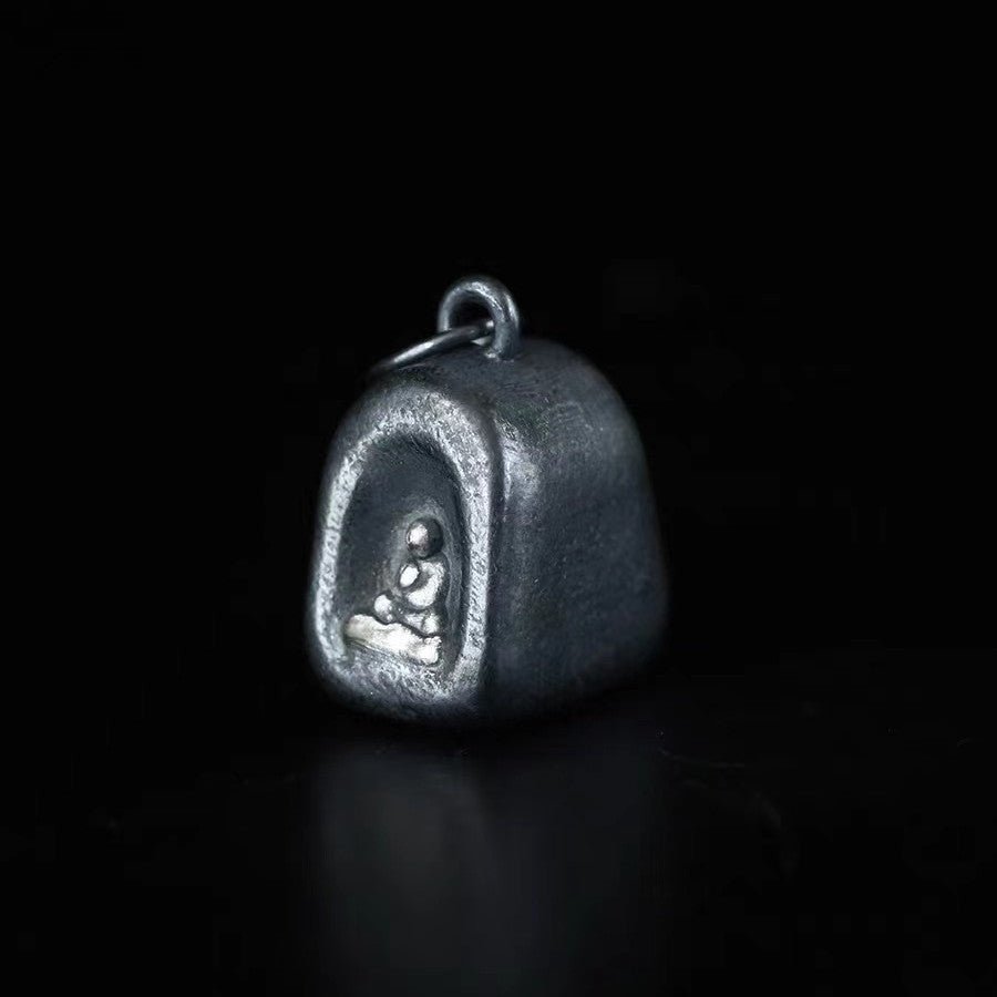 Vintage Buddha 925 Silver Pendant Necklace - FengshuiGallary