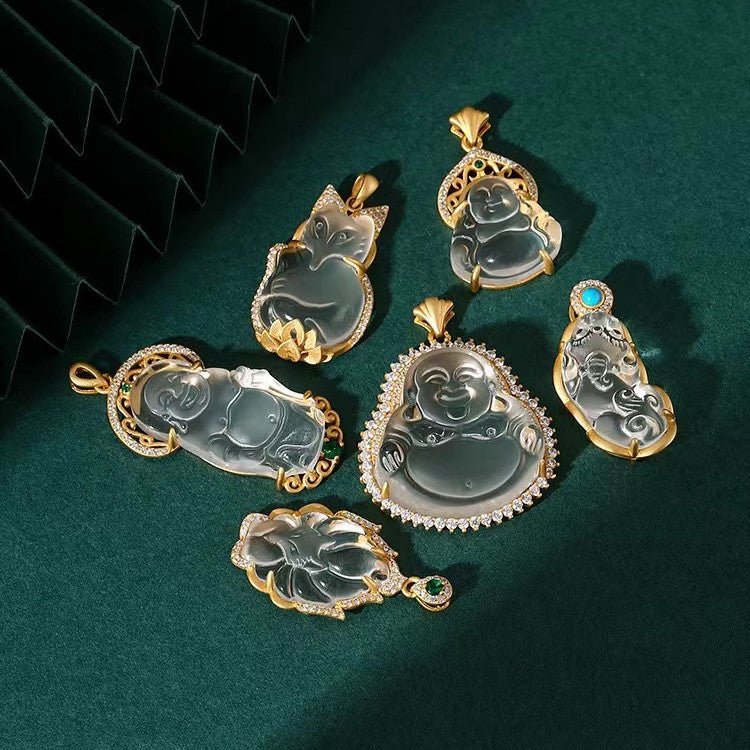 White Crystal Pixiu Pendant - FengshuiGallary