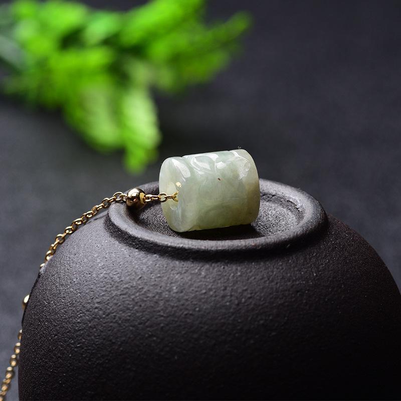 White Jade Pendant Necklace - FengshuiGallary