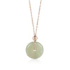 White Jade Stone Pendant Necklace - FengshuiGallary