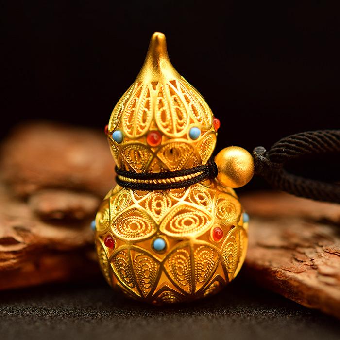 Wulou Pendant-Turquoise Beads - FengshuiGallary