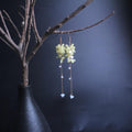 Yellow Agate Fengshui Earrings - FengshuiGallary