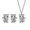 Zirconia Crystal Tiger Pendant Necklace-2022 Tiger Year - FengshuiGallary
